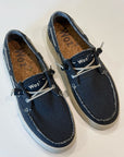 S5-JAMES GRIP Mocassino Canvas Navy Man