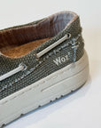 S5-JAMES GRIP Mocassino Canvas Green Man