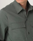 S5-3272 Giacca Overshirt Militare