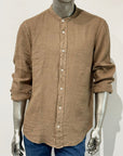 US5- Camicia Corey Riviera Lino Beige Man