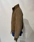 UW5-TOBIA Giubbotto Suede Palude Man
