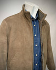 UW5-TOBIA Giubbotto Suede Palude Man