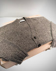 W5-69 Cardigan Melange Tortora Man