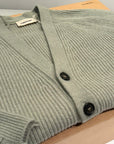 W5-16 Cardigan Costa Inglese Salvia Man