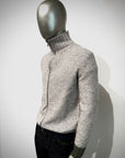 W5-BRODY Maglia Ciclista Zip Grigio Man