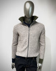W5-BRODY Maglia Ciclista Zip Grigio Man