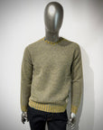 W5-FIN Maglia Girocollo Vanisé Grigio/Ocra Man