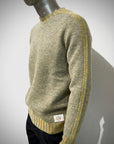 W5-FIN Maglia Girocollo Vanisé Grigio/Ocra Man