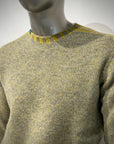 W5-FIN Maglia Girocollo Vanisé Grigio/Ocra Man