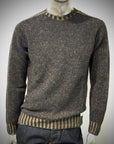 W5-FIN Maglia Girocollo Vanisé Blu/Muschio Man