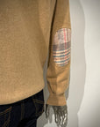 W5-FOSTER Maglia Girocollo Toppe Beige Man