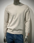 W5-0006 Maglia Girocollo Tech Merino Mastice Man