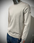 W5-0006 Maglia Girocollo Tech Merino Mastice Man