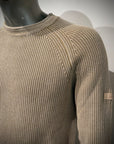 W5-0001 Maglia Girocollo Costa Inglese Beige Man