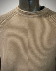 W5-0001 Maglia Girocollo Costa Inglese Beige Man