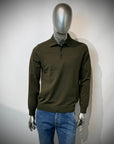 W5-0009 Polo Tech Merino Militare Man