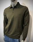 W5-0009 Polo Tech Merino Militare Man