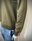 W5-0009 Polo Tech Merino Militare Man