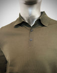 W5-0009 Polo Tech Merino Militare Man