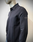 W5-0009 Polo Tech Merino Blue Man