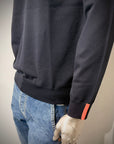 W5-0009 Polo Tech Merino Blue Man