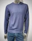 W5-0002 Maglia Lana Girocollo Avio23 Man