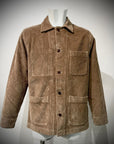 UW5-ST.MALO WORK Jacket Velluto Camel Man
