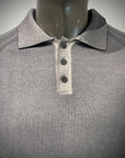 W5-1241 Polo Misto Cashmere Sasso496 Man