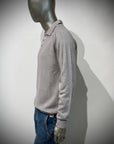 W5-1241 Polo Misto Cashmere Sasso496 Man