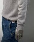 W5-1241 Polo Misto Cashmere Sasso496 Man