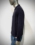 W5-1241 Polo Misto Cashmere Blu871 Man