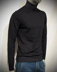 W4-0005 Maglia Lana Ciclista Nero09 Man