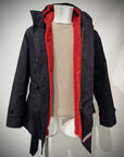 UW4-02 L'ESKIMO Giubbotto Mini Blu/Rosso Man
