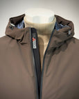 W5-4005 GS TECH Softshell Corto Cappuccio Moro Man