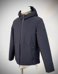 W5-4005 GS TECH Softshell Corto Cappuccio Blu Man