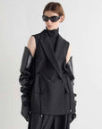 W6-AHB Gilet Nero
