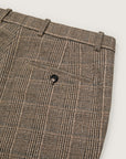 WU3-4119 Pantalone Tailored Check Blu Man
