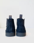 UW4-P01 Polacchino Suede Cobalto/Arancione Bruciato Man