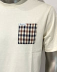 US5-TS007 T-Shirt Club Check Pocket Old White Man