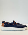 S5-GEORGE 50100 Mocassino Canvas Navy Man
