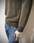 W5-0001 Maglia Girocollo Costa Inglese Militare Man