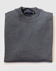 W4-0117 Maglia Paricollo Grey10 Man