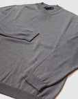 W4-0117 Maglia Paricollo Grey10 Man