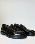 UW4-7054 Mocassino Vitello Polished Nero Man