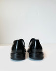UW4-7054 Mocassino Vitello Polished Nero Man