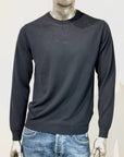 S5-0303 Maglia Girocollo Rasato Notte Man