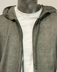 S5-DROP Felpa In Maglia Con Cappuccio Militare Man