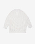 S5-DK9206 Maglione Crochet Latte
