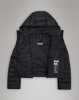 W4-15820 Piumino Lohja Short Puffer Black Woman
