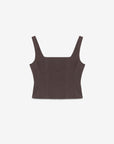 S5-DT9164 Top in Lino Cioccolato